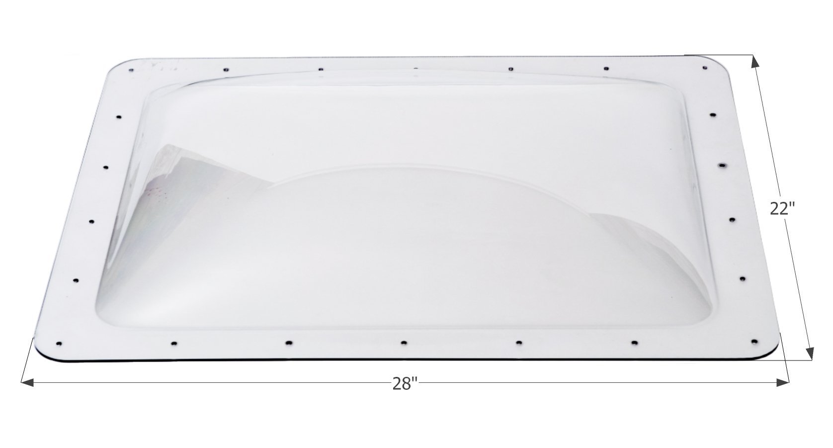 Algopix Similar Product 18 - ICON 01852 RV Skylight SL182424 x 18