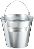 Algopix Similar Product 6 - VOREL 89564 Galvanised 15L Bucket