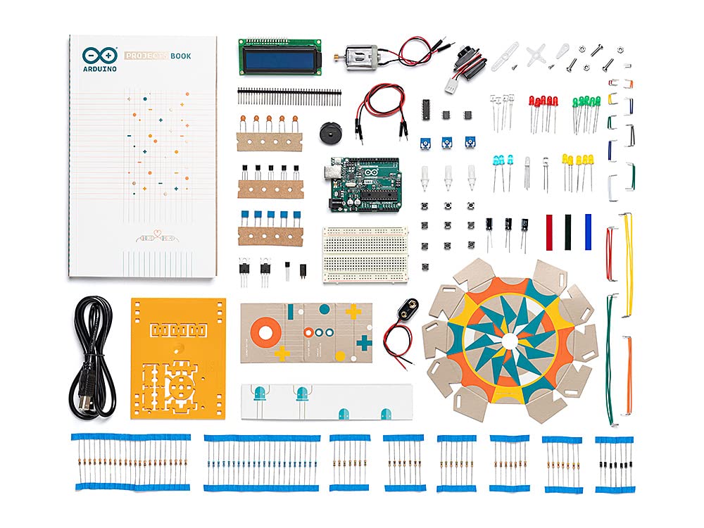 Algopix Similar Product 20 - Official Arduino Starter Kit K000007