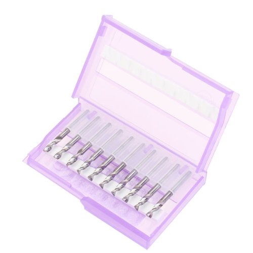 Algopix Similar Product 3 - 10pcs Carbide PCB End Mill Endmill 3.2mm