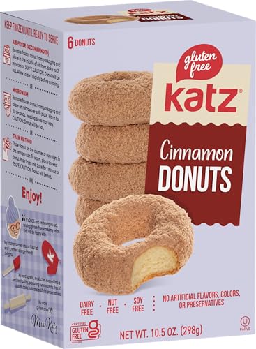 Algopix Similar Product 17 - Katz Gluten Free Cinnamon Donuts 
