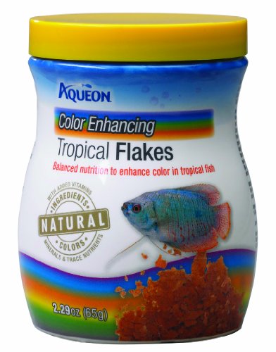 Algopix Similar Product 16 - AQUEON Tropical Color Flakes