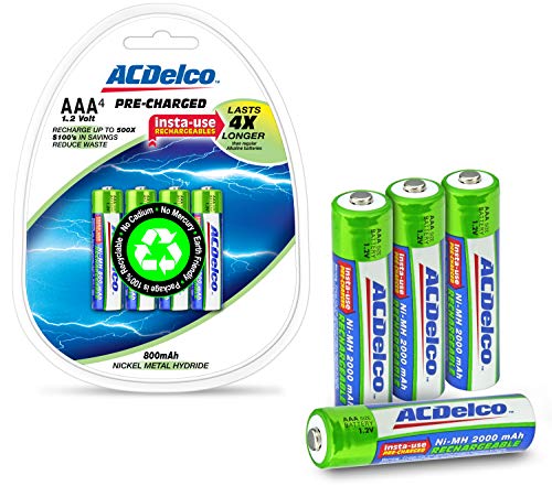 Algopix Similar Product 13 - ACDelco AA and AAA Battery Charger for