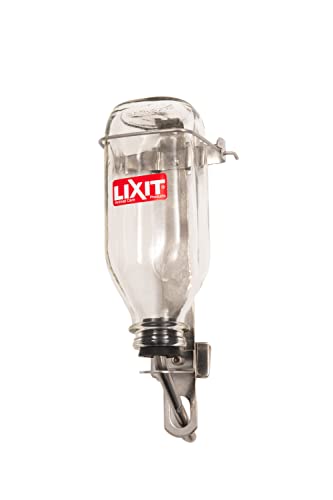 Algopix Similar Product 1 - Lixit Heavy Duty Deluxe Glass Water