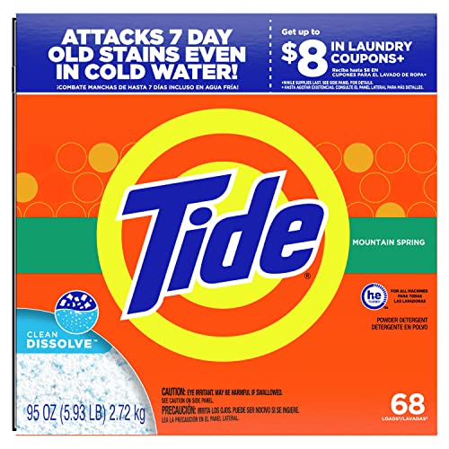 Algopix Similar Product 4 - Tide Powder Laundry Detergent Mountain