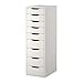 Algopix Similar Product 9 - Ikea Alex Drawer, White