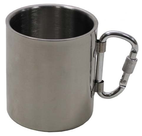 Algopix Similar Product 15 - Cup, Double-walled, Carabiner, 300 Ml