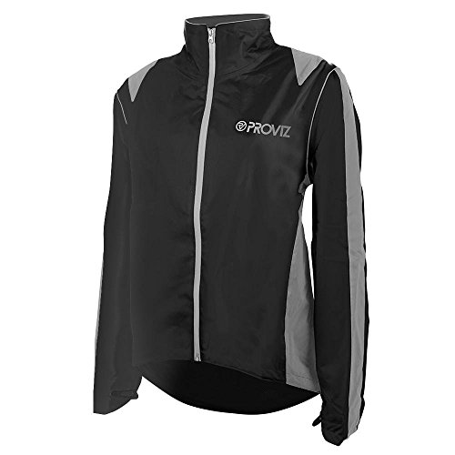 Algopix Similar Product 4 - Proviz Nightrider Jacket, Black, 10