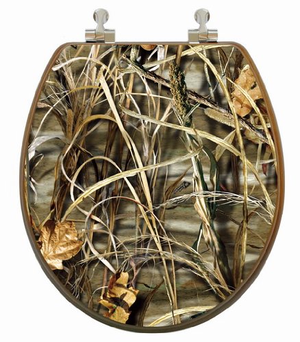 Algopix Similar Product 15 - RealTree Camouflage Round Toilet Seat