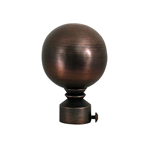 Algopix Similar Product 4 - Versailles LX01 Ball Finial Rod Set