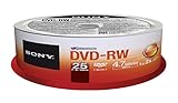 Algopix Similar Product 3 - Sony 25DMW47SPM DVDRW 2X 47GB Spindle