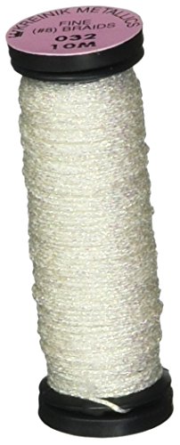 Algopix Similar Product 7 - Kreinik No8 Fine Metallic Braid 10m