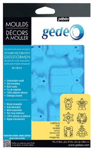 Algopix Similar Product 8 - Pebeo : 20x30cm Moulds : Christmas