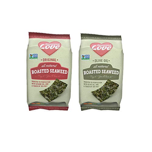 Algopix Similar Product 2 - Seaweed Love All Natural Roasted
