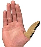 Algopix Similar Product 16 - Treeline Leather Thumb Guard Size