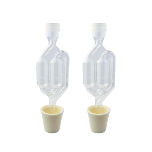 Algopix Similar Product 11 - Twin Bubble Airlock and Carboy Bung