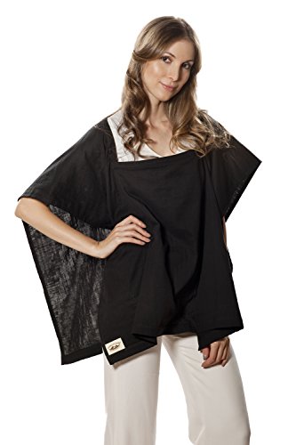 Algopix Similar Product 8 - Poncho Baby Nursing Cover, Square Blue