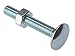 Algopix Similar Product 12 - Forgefix Carriage Bolt  Nut ZP M8 x