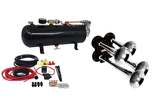 Algopix Similar Product 17 - MPC 4 Trumpet Train Air Horn Kit  Fits