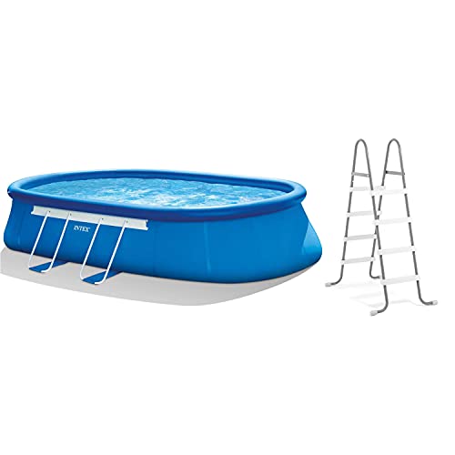 Algopix Similar Product 6 - Intex Oval Frame Pool Set