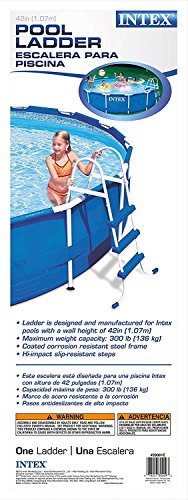 Algopix Similar Product 17 - Intex Pool Ladder for 42Inch Wall