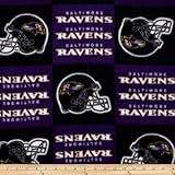 Algopix Similar Product 6 - NFL Fleece Baltimore Ravens Squares