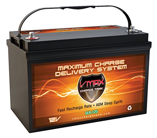 Algopix Similar Product 14 - Vmaxtanks VMAXSLR125 AGM 12V 125Ah SLA