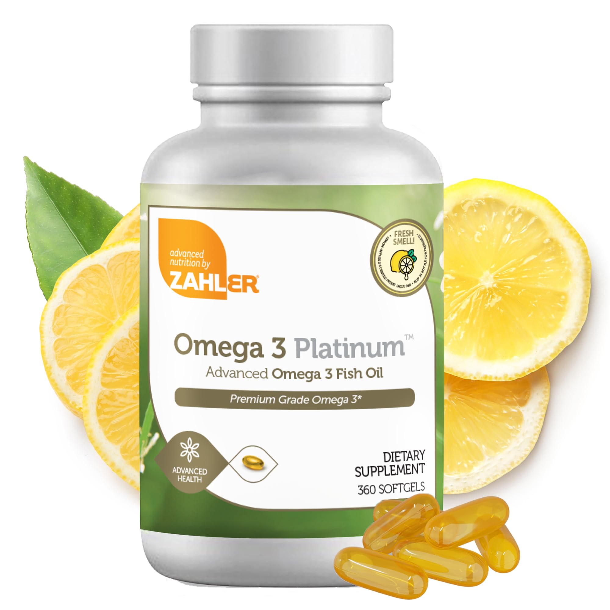 Algopix Similar Product 7 - Zahler Omega 3 Fish Oil  Omega 3