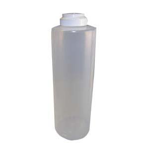 Algopix Similar Product 6 - Tablecraft 24 Oz Hinged Clear Squeeze