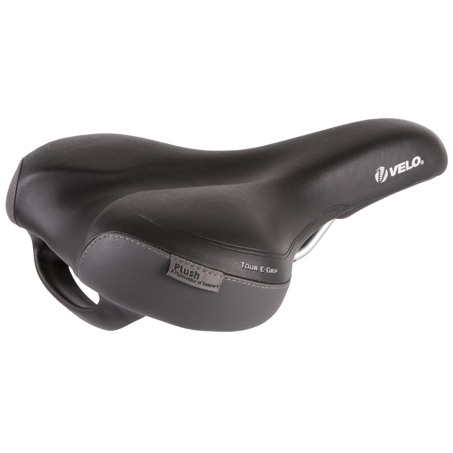 Algopix Similar Product 16 - VELO Tour E-Grip Saddle - Black, 504 g