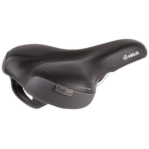 Algopix Similar Product 15 - VELO Tour E-Grip Saddle - Black, 504 g