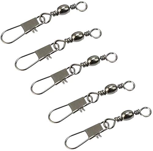 Algopix Similar Product 19 - DE 100pcs Barrel Swivel with Safety