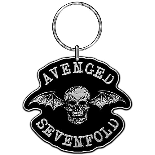 Algopix Similar Product 7 - Avenged Sevenfold Standard Keychain