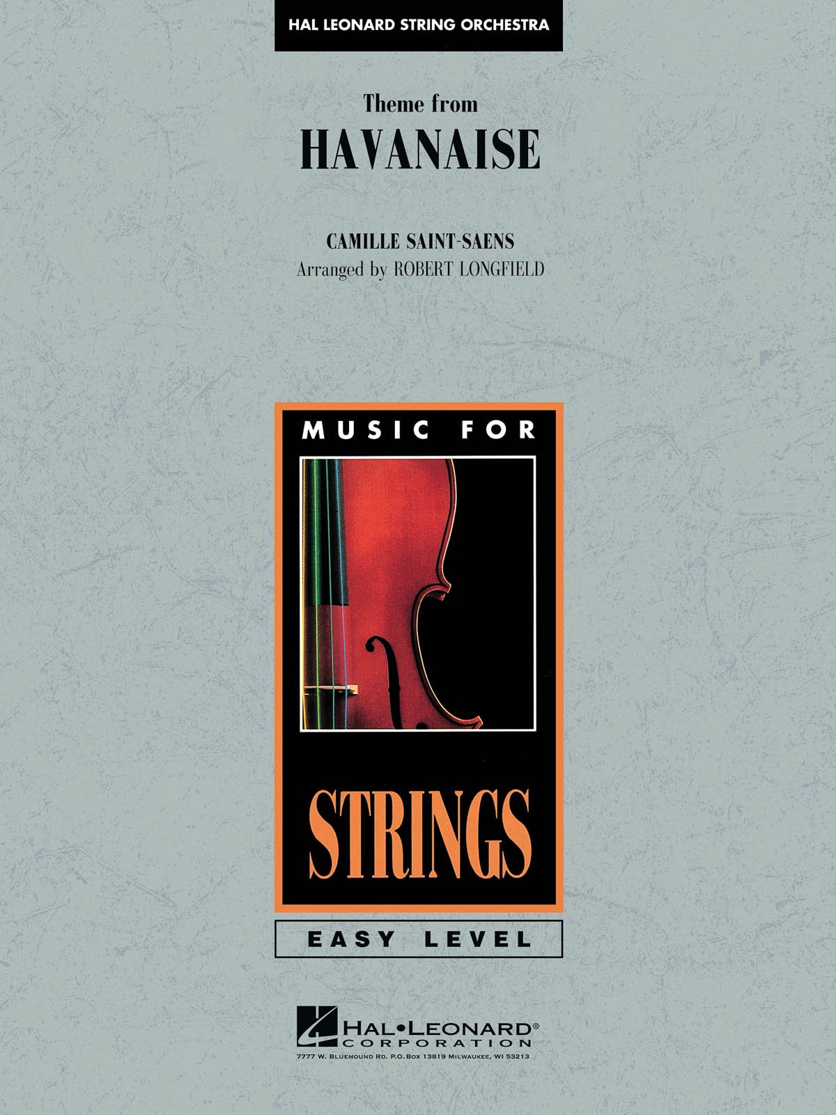 Algopix Similar Product 1 - Theme from Havanaise  Score  Parts 