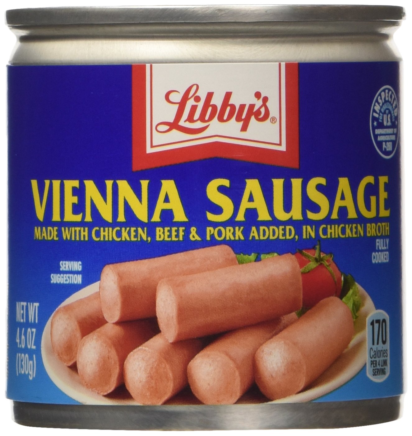 Algopix Similar Product 4 - Libbys Vienna Sausage in Chicken Broth