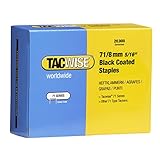Algopix Similar Product 14 - Tacwise Type 71 8mm Black Staples for