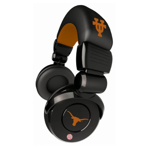 Algopix Similar Product 3 - NCAA Texas Longhorns Pro DJ Headphones