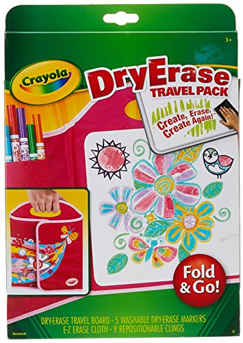 Algopix Similar Product 3 - Crayola Dry Erase Board Travel Pack 16