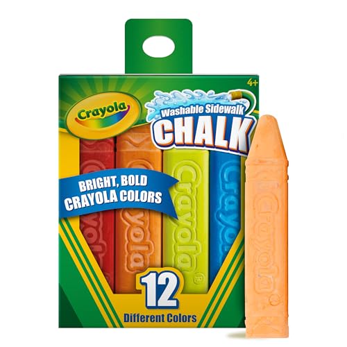 Algopix Similar Product 4 - Crayola Chalk 12ct