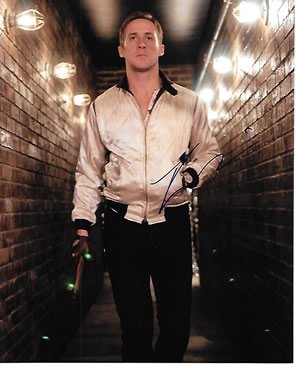 Algopix Similar Product 1 - Ryan Gosling Signed Drive 8x10 Photo