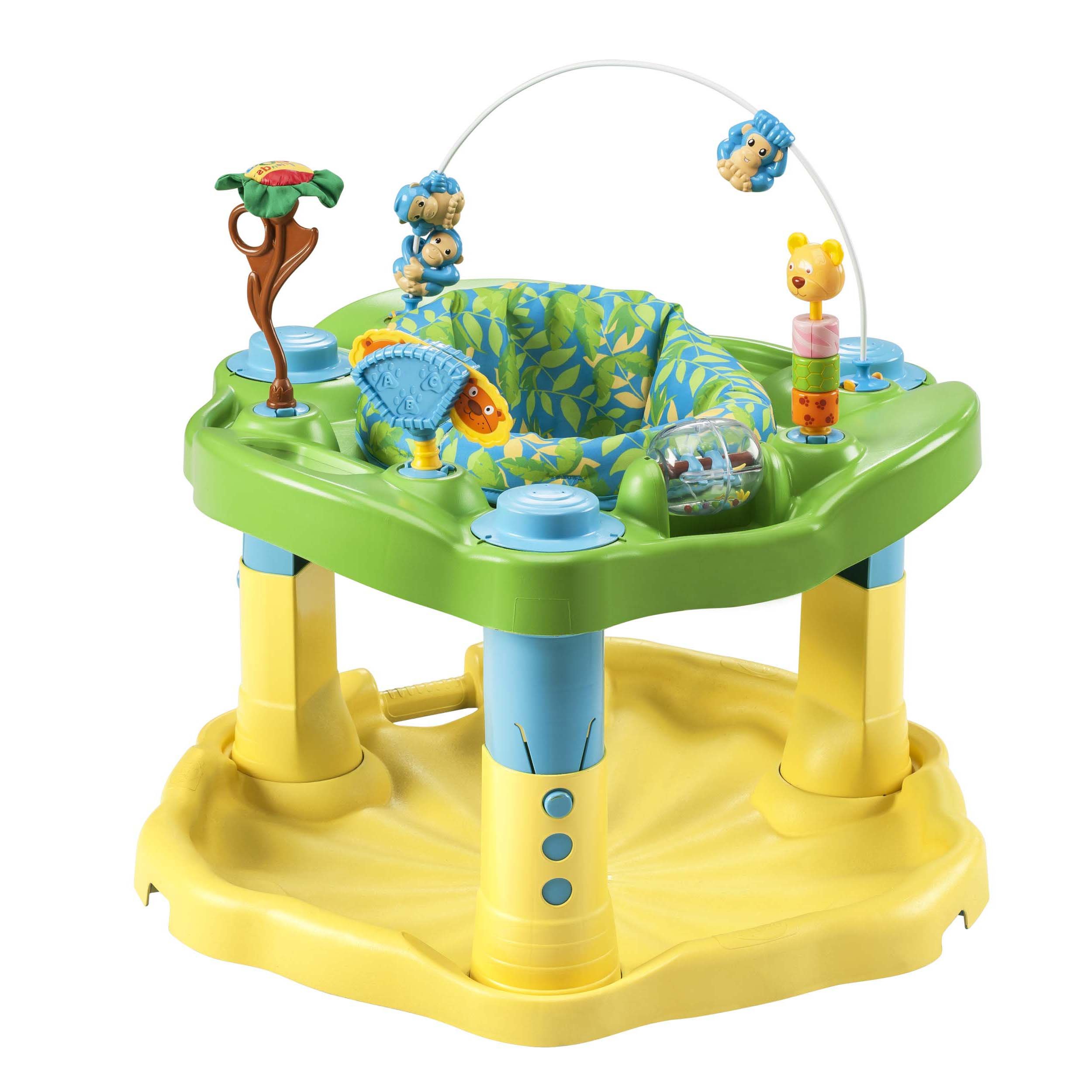 Algopix Similar Product 3 - Evenflo ExerSaucer Zoo Friends Bouncing