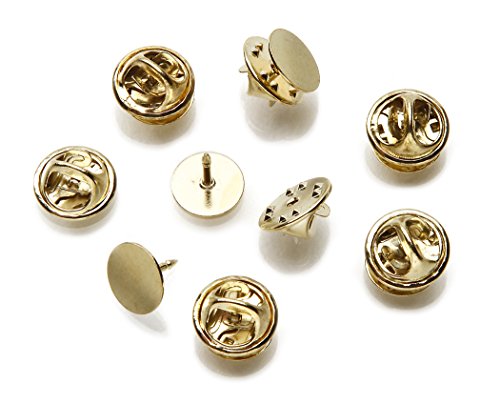 Algopix Similar Product 16 - Darice 12 Piece Brass Tie Tack with