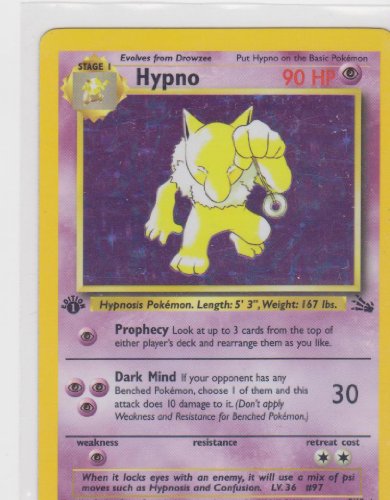 Algopix Similar Product 9 - Pokemon  Fossil 1st Edition  Holofoil