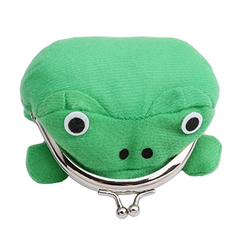 Algopix Similar Product 10 - Naruto Cute Green Frog Coin Bag Wallet