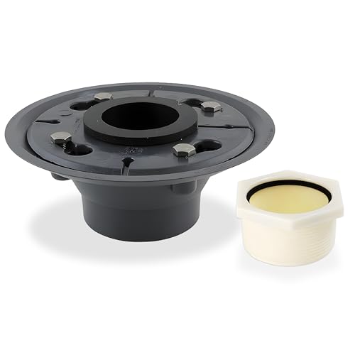 Algopix Similar Product 13 - AQVA PVC Shower Drain Base Kit