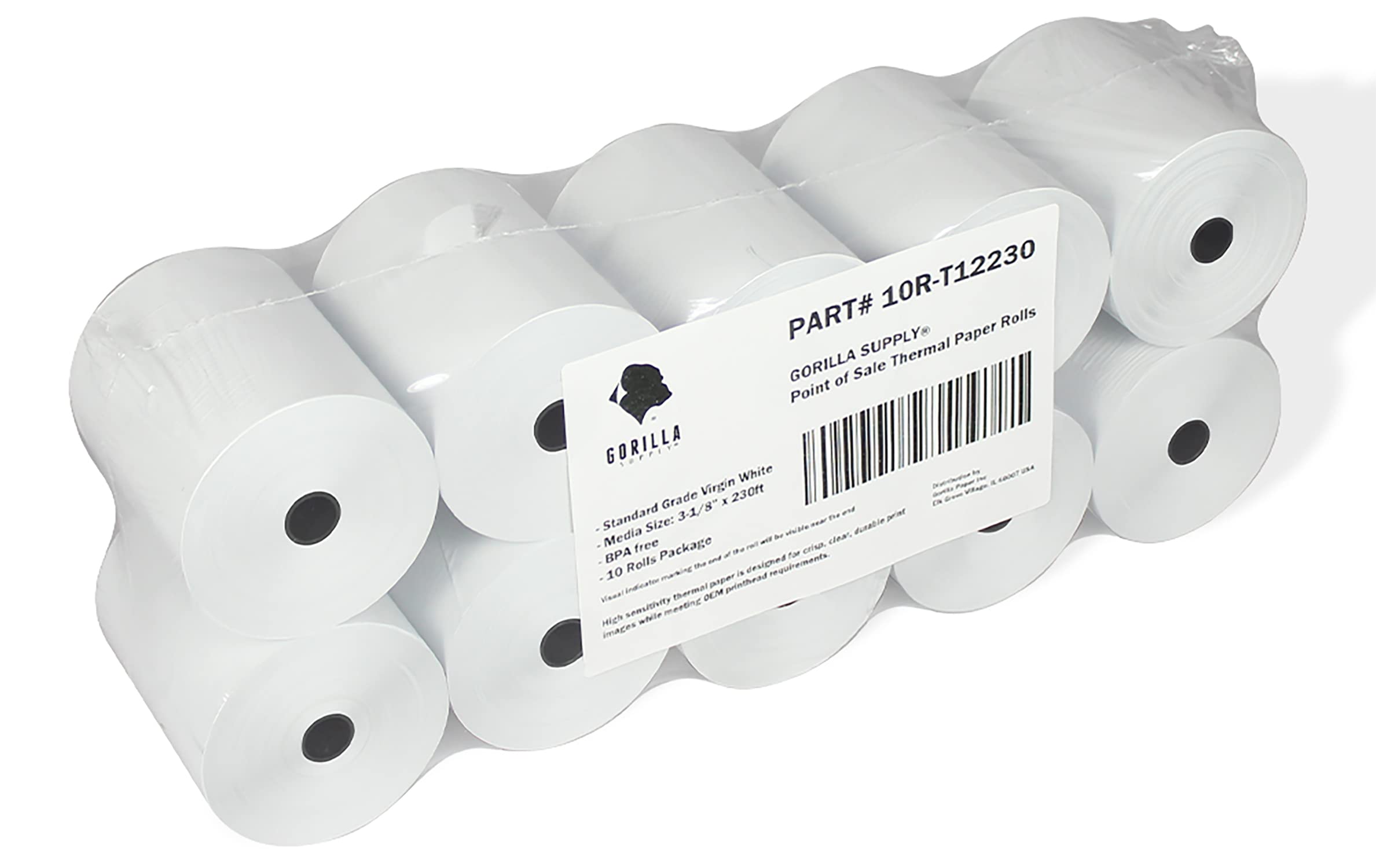 Algopix Similar Product 19 - 10 Gorilla Supply 55gsm 3 18 x 230