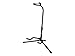 Algopix Similar Product 8 - Monoprice Classic Single Guitar Tripod
