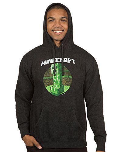 Algopix Similar Product 6 - JINX Minecraft Mens Retro Creeper