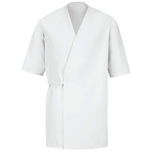 Algopix Similar Product 20 - Red Kap Mens Collarless Butcher Wrap