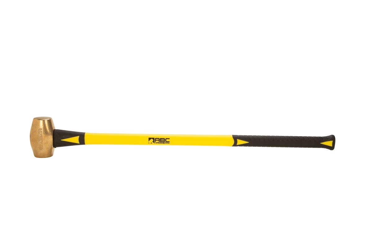 Algopix Similar Product 3 - ABC HAMMERS Brass Sledge Hammer  8 lb